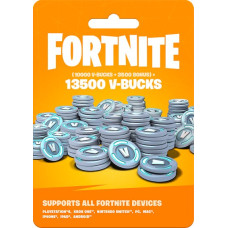 Fortnite 13500 V-Bucks Gift Card