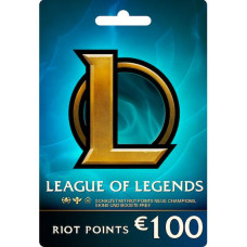 League of Legends € 100 EURO Prepaid Gift Card League of Legends € 100 EURO Prepaid Gift Card