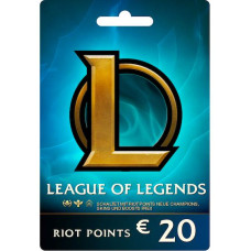 League of Legends € 20 EURO Prepaid Gift Card League of Legends € 20 EURO Prepaid Gift Card