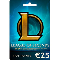 League of Legends € 25 EURO Prepaid Gift Card League of Legends € 25 EURO Prepaid Gift Card