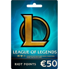 League of Legends € 50 EURO Prepaid Gift Card League of Legends € 50 EURO Prepaid Gift Card